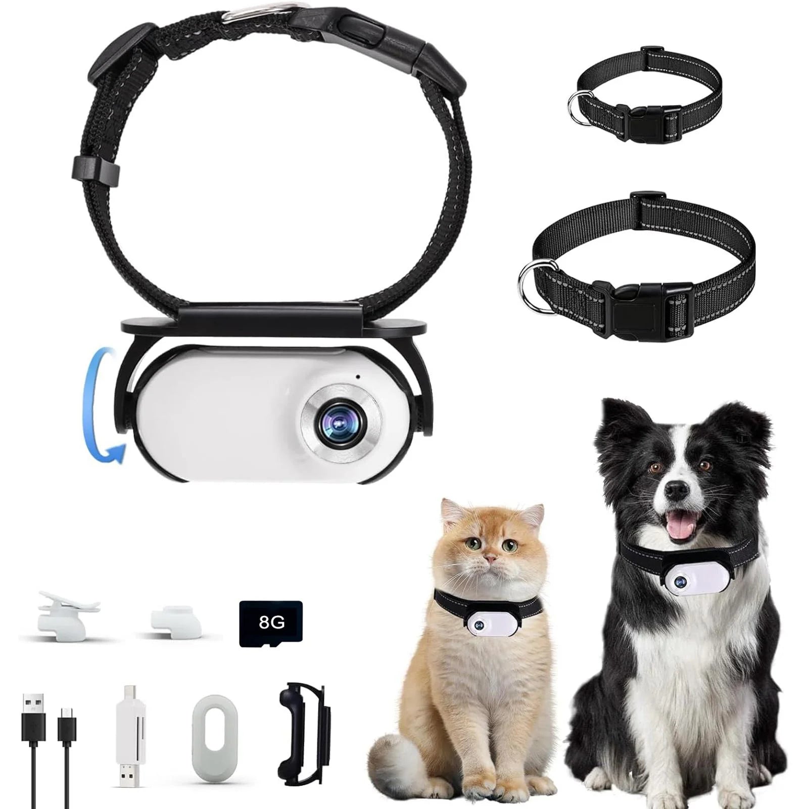 1080P HD Pet Camera Collar