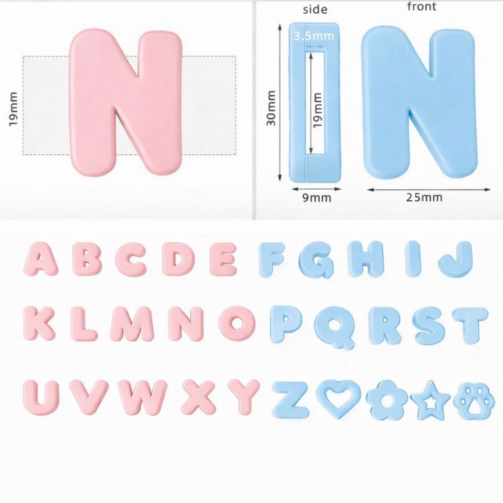 Personalized Waterproof Silicone Charm Collar(30pcs)
