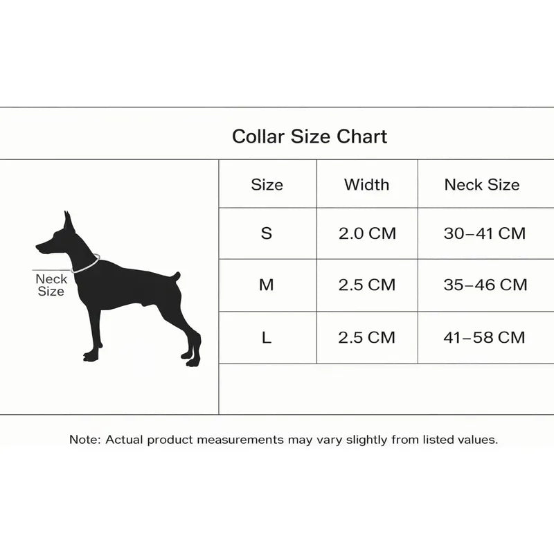 Dual-Visibility LED Dog Collar