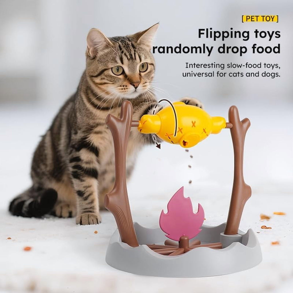 Campfire Feeder for Cats and Dogs