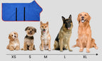 Ultra-Absorbent Pet Bathrobe | Quick-Drying Comfort