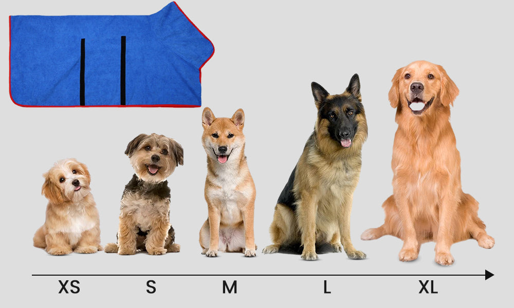 Ultra-Absorbent Pet Bathrobe | Quick-Drying Comfort