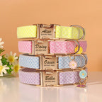 Sunflower Personalized Dog Collar