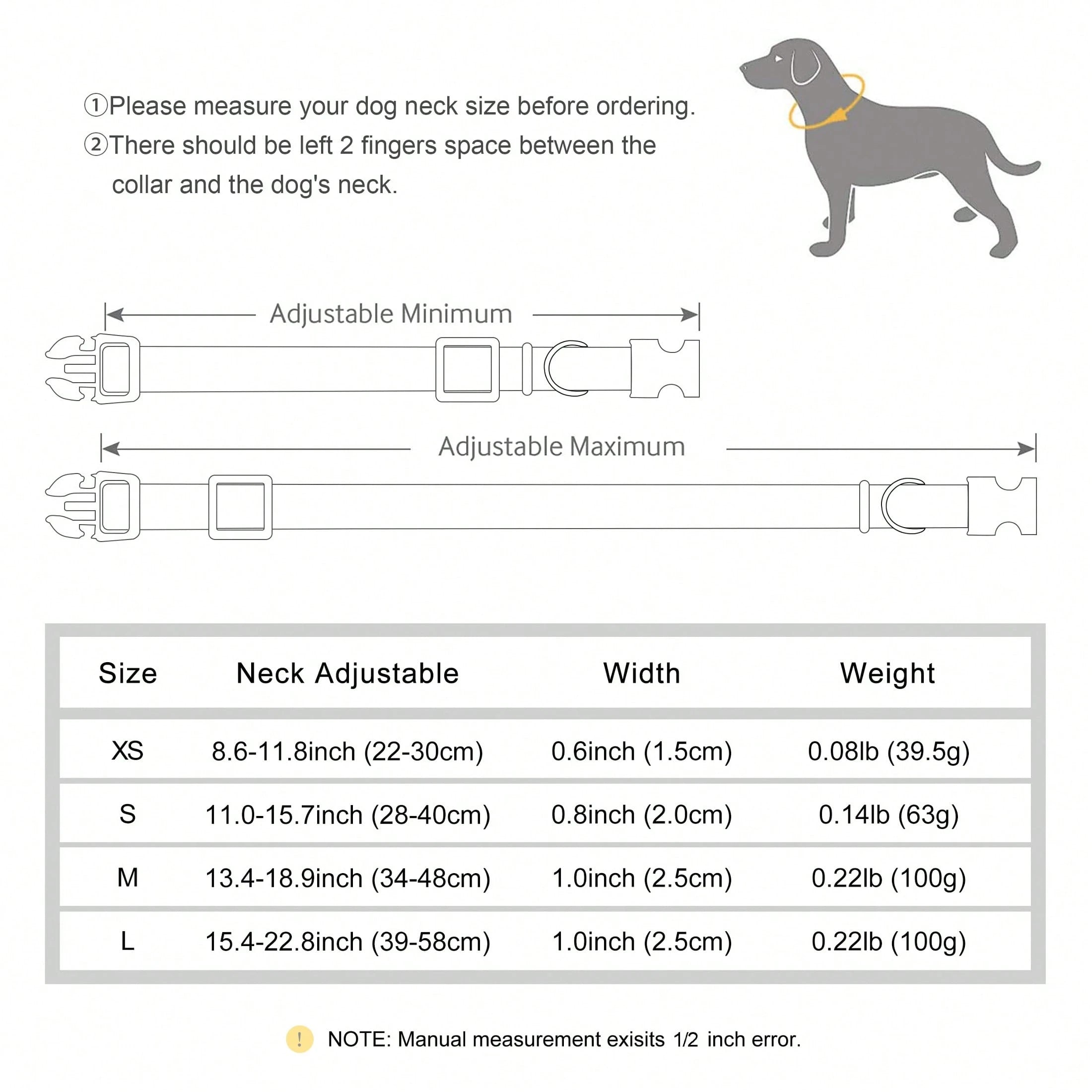 Moca™ Sunflower Personalized ID Nameplate Dog Collar