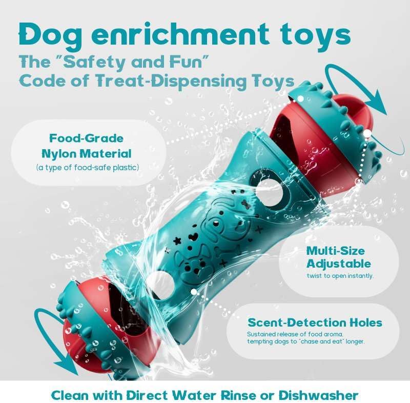 Interactive Treat Dispenser & Slow Feeder
