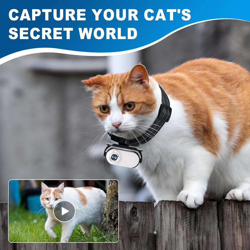 1080P HD Pet Camera Collar
