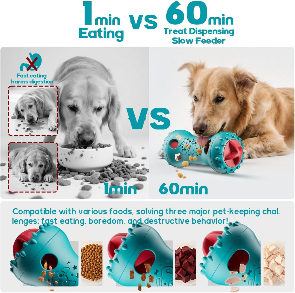 Interactive Treat Dispenser & Slow Feeder