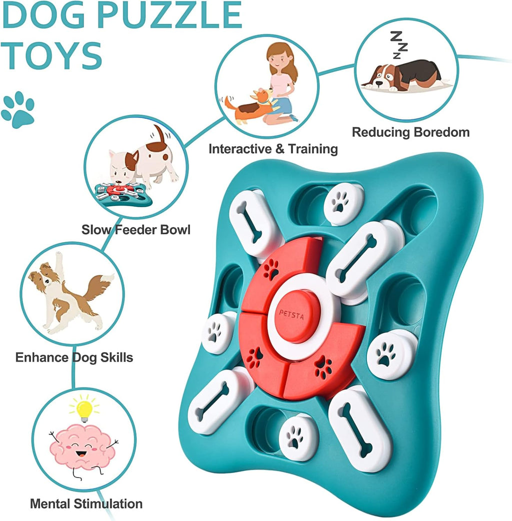 Interactive Puzzle Slow Feeder