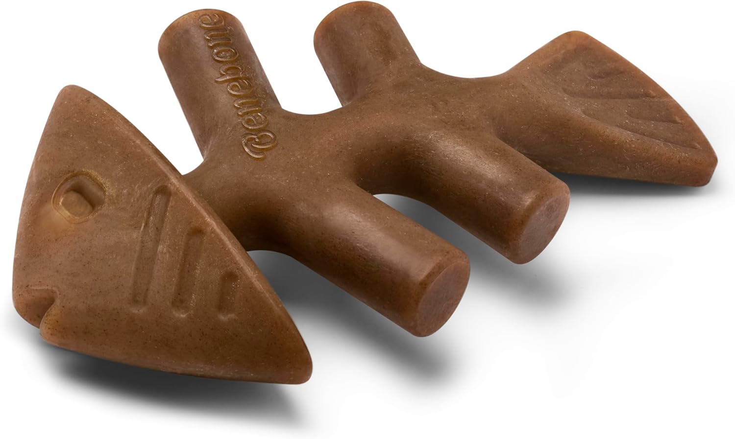 Fishbone Durable Dog Chew Toy for Aggressive Chewers