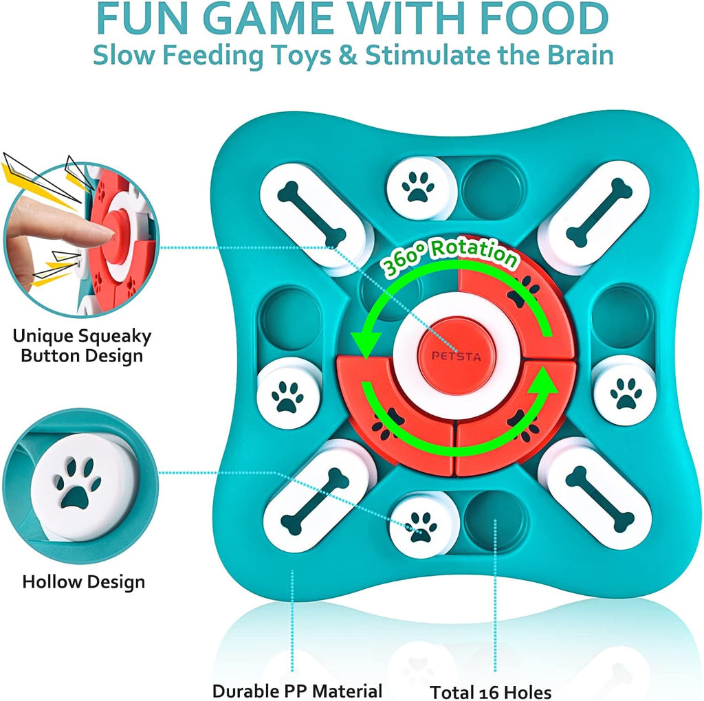 Interactive Puzzle Slow Feeder