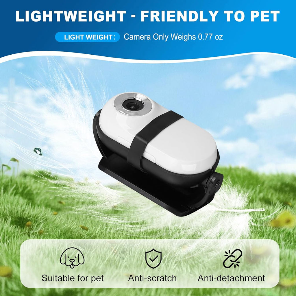 1080P HD Pet Camera Collar