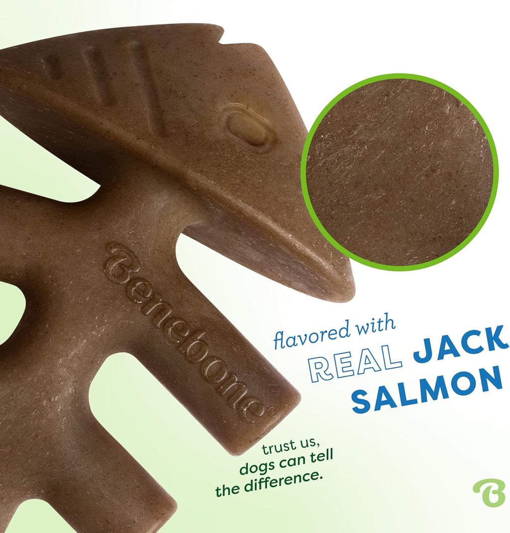 Fishbone Durable Dog Chew Toy for Aggressive Chewers