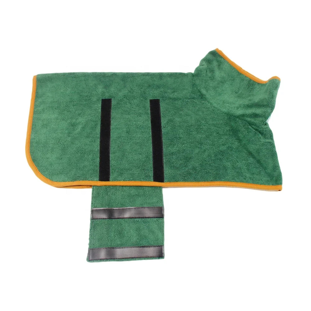 Ultra-Absorbent Pet Bathrobe | Quick-Drying Comfort