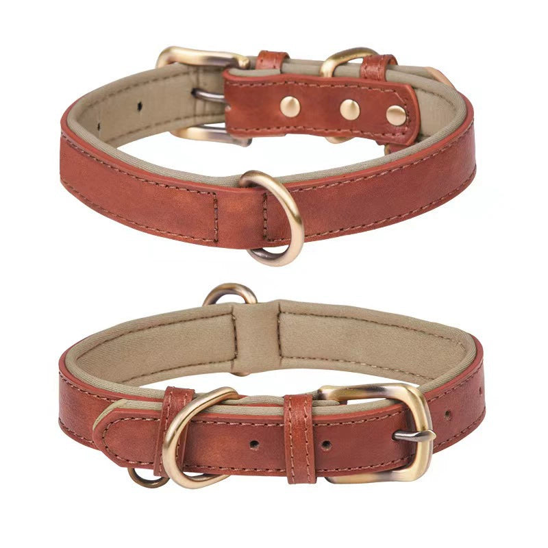 Personalized Premium Leather Collar