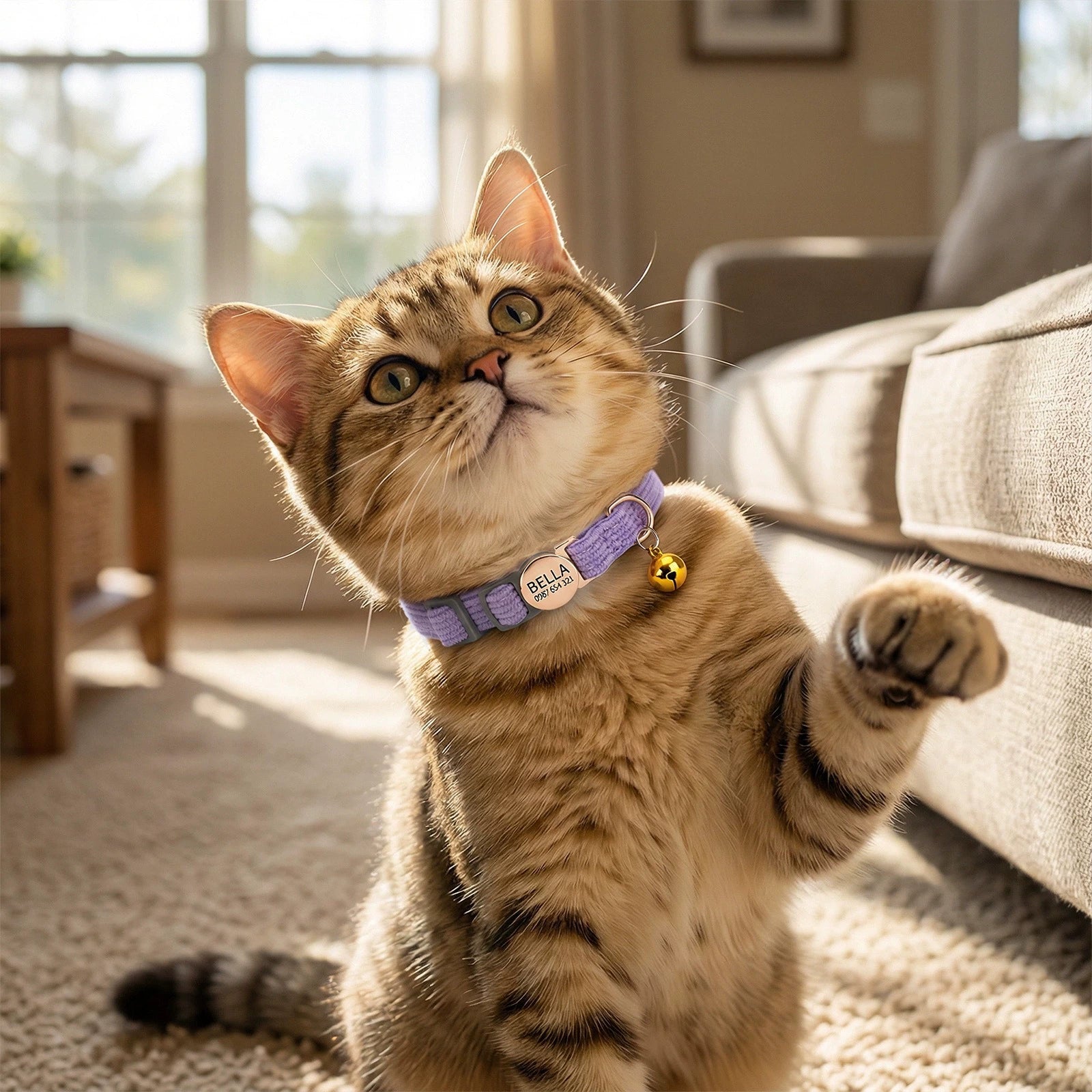 Personalized Corduroy Collar | Ultra-Soft & Secure Fit