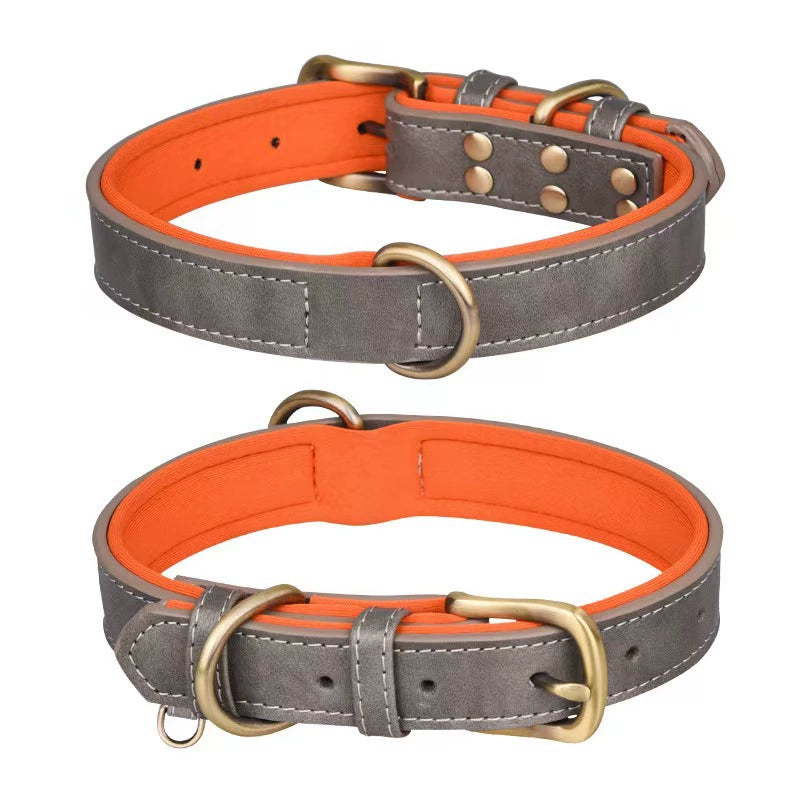 Personalized Premium Leather Collar