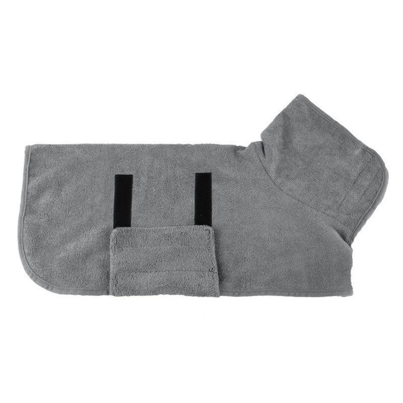 Ultra-Absorbent Pet Bathrobe | Quick-Drying Comfort