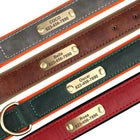Personalized Premium Leather Collar